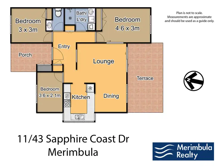 Floorplan of Homely unit listing, 11/43 Sapphire Coast Drive, Merimbula NSW 2548