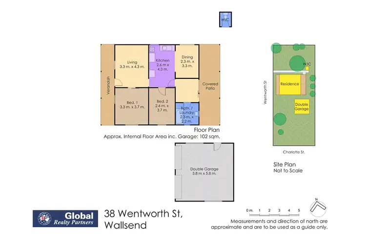Floorplan of Homely house listing, 38 Wentworth Street, Wallsend NSW 2287