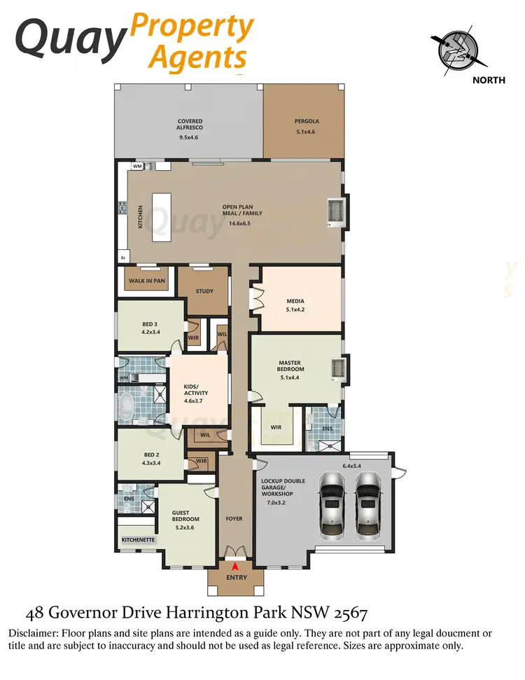 Floorplan of Homely house listing, 48 Governor Drive, Harrington Park NSW 2567