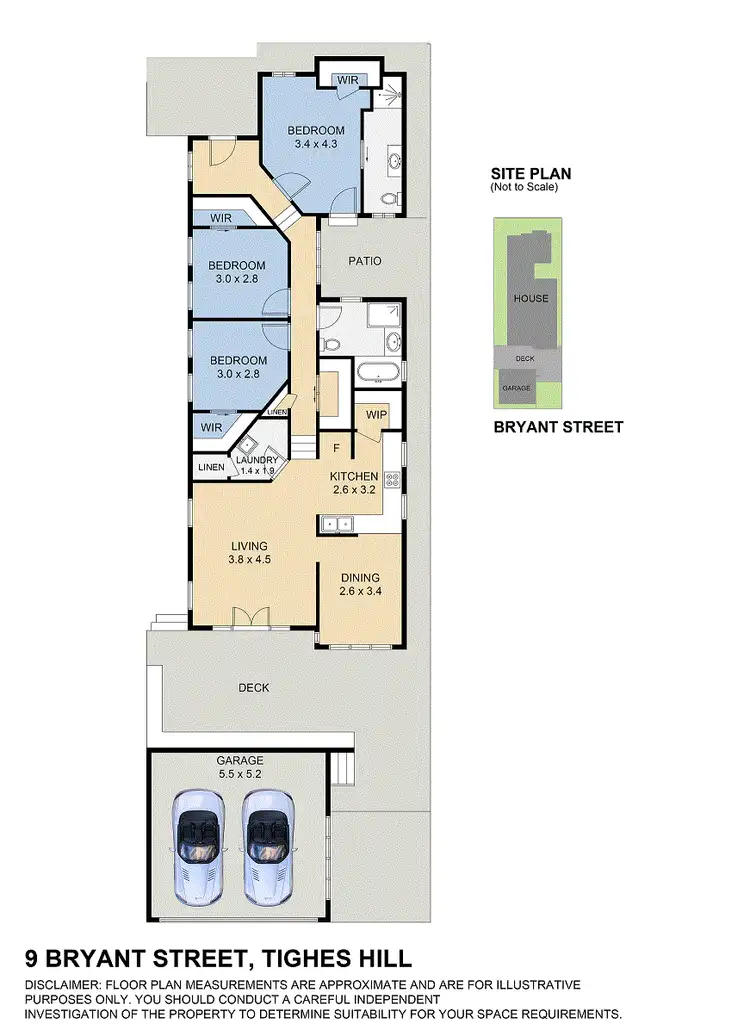 Floorplan of Homely house listing, 9 Bryant Street, Tighes Hill NSW 2297