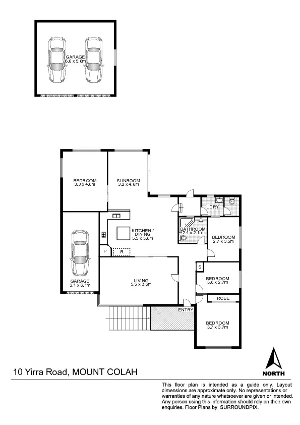 Floorplan of Homely house listing, 10 Yirra  Road, Mount Colah NSW 2079
