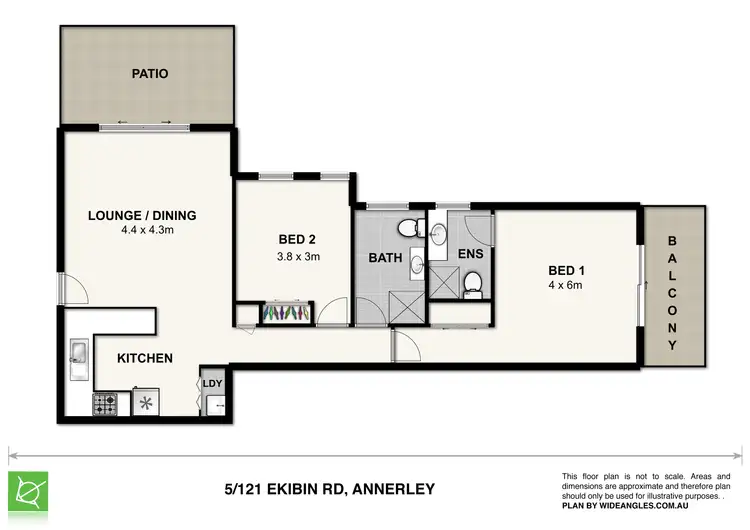 Floorplan of Homely unit listing, 5/121 Ekibin Rd, Annerley QLD 4103