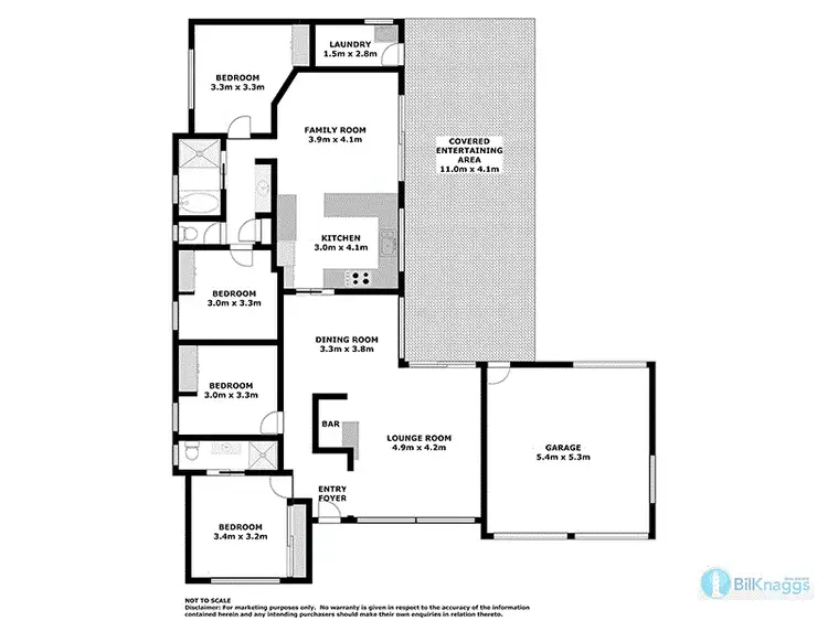 Floorplan of Homely house listing, 145 Rocky Point Rd, Fingal Bay NSW 2315