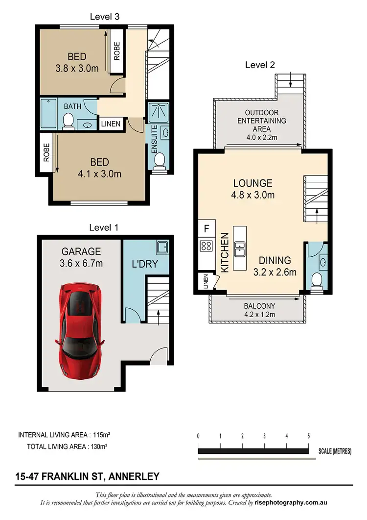 Floorplan of Homely townhouse listing, 15/47 Franklin Street, Annerley QLD 4103