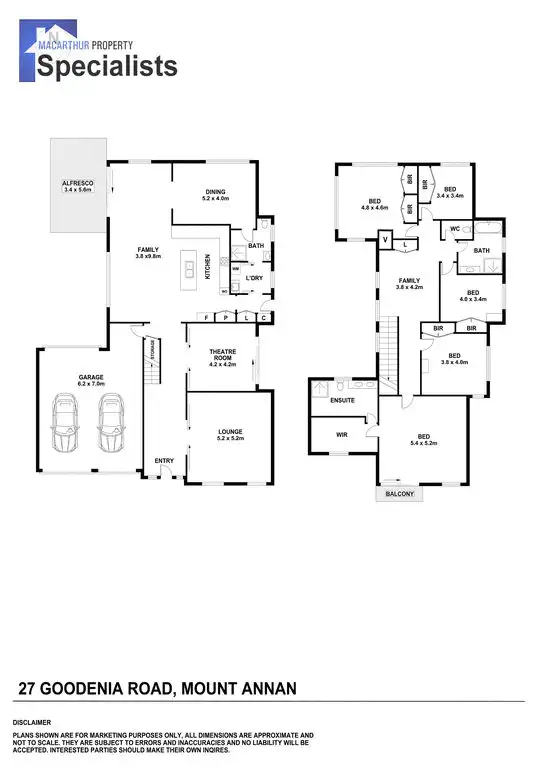 Floorplan of Homely house listing, 27 Goodenia Road, Mount Annan NSW 2567
