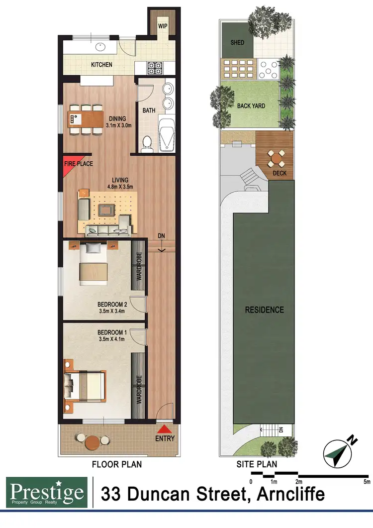 Floorplan of Homely house listing, 33 Duncan Street, Arncliffe NSW 2205