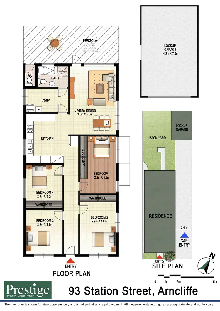 Floorplan of Homely house listing, 93 Station Street, Arncliffe NSW 2205