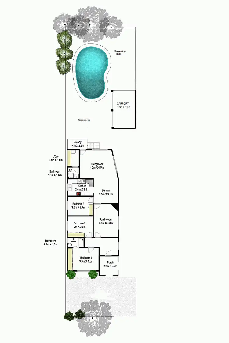 Floorplan of Homely house listing, 141 Frederick Street, Rockdale NSW 2216