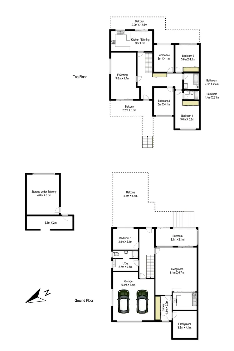 Floorplan of Homely house listing, 12 Waratah Street, Arncliffe NSW 2205