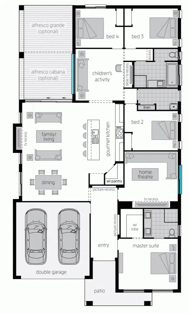 Floorplan of Homely house listing, 59 Rosebery Street, Tarago NSW 2580