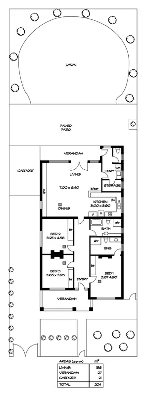 Floorplan of Homely house listing, 18 Rosetta Street, Collinswood SA 5081