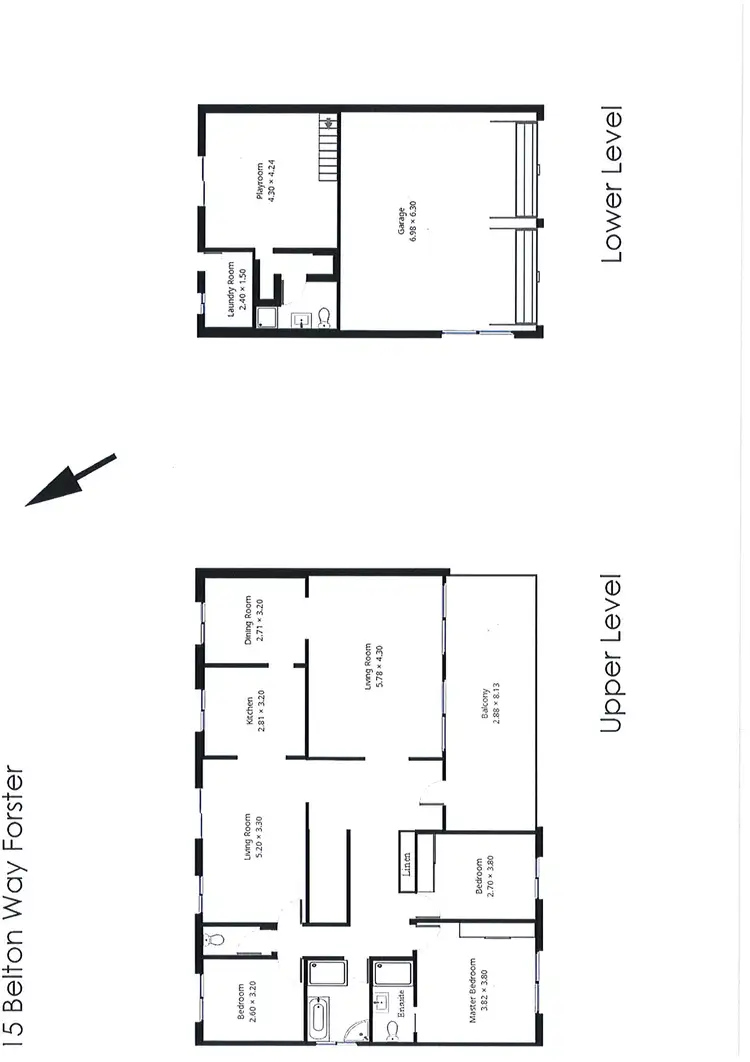 Floorplan of Homely house listing, 15 Belton Way, Forster NSW 2428