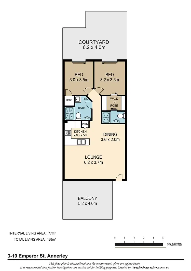 Floorplan of Homely unit listing, 3/19 Emperor Street, Annerley QLD 4103