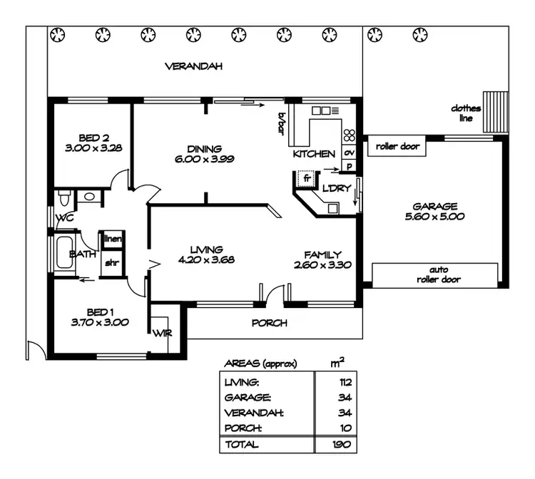 Floorplan of Homely house listing, 64A Watson  Avenue, Enfield SA 5085