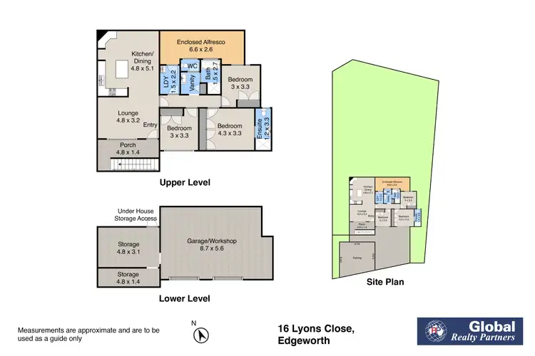 Floorplan of Homely house listing, 16 Lyons Close, Edgeworth NSW 2285