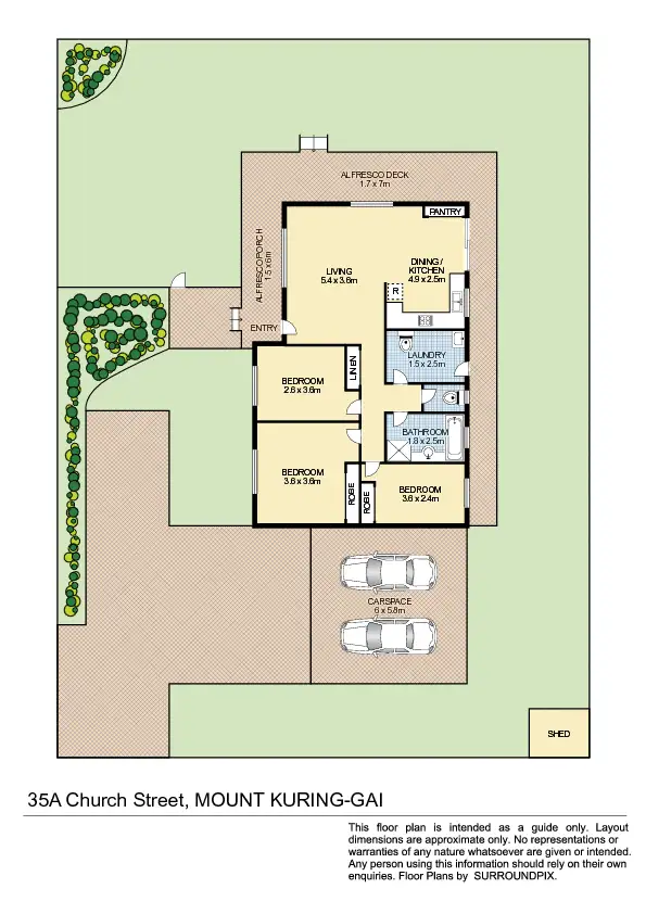 Floorplan of Homely house listing, 35A Church Street, Mount Kuring-gai NSW 2080