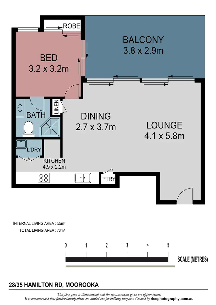 Floorplan of Homely unit listing, 28/35 Hamilton Road, Moorooka QLD 4105