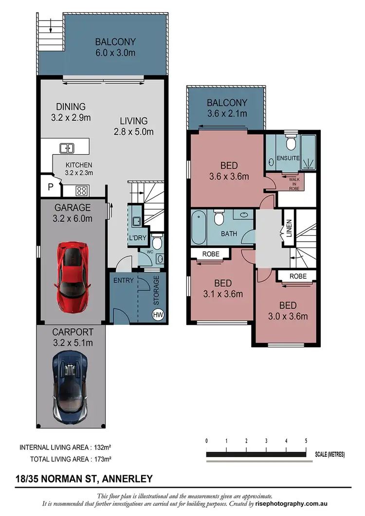 Floorplan of Homely townhouse listing, 18/35 Norman Street, Annerley QLD 4103