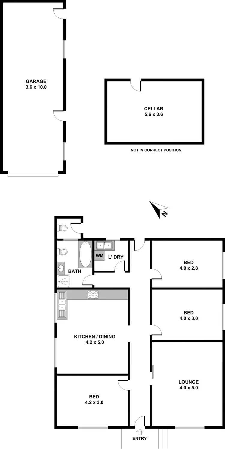 Floorplan of Homely house listing, 32 Amourin Street, North Manly NSW 2100