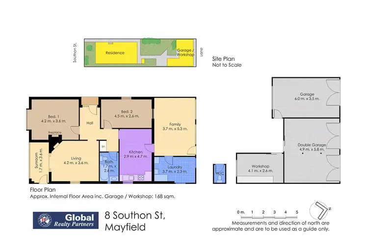 Floorplan of Homely house listing, 8 Southon Street, Mayfield NSW 2304