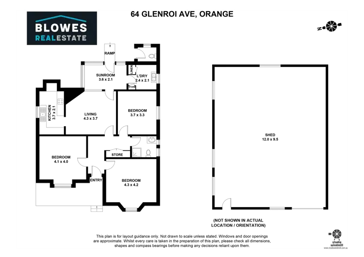 Floorplan of Homely house listing, 64 Glenroi Avenue, Orange NSW 2800