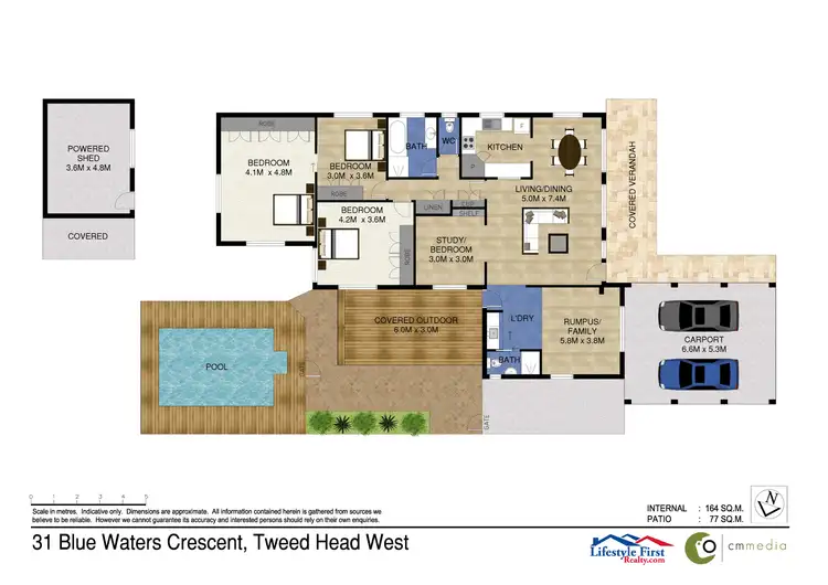 Floorplan of Homely house listing, 31 Blue Waters Crescent, Tweed Heads West NSW 2485
