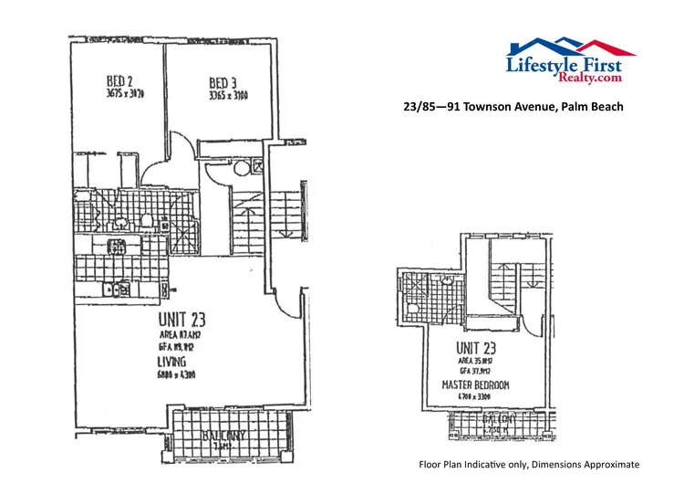 Floorplan of Homely apartment listing, 23/85-91 Townson Avenue, Palm Beach QLD 4221