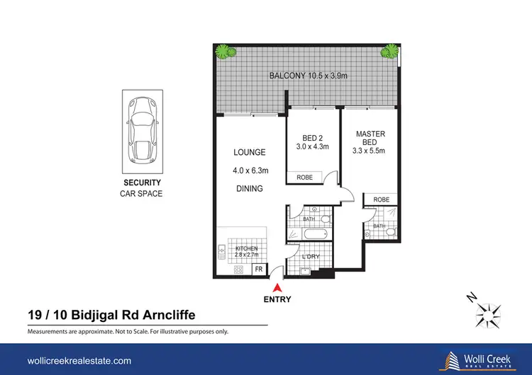 Floorplan of Homely apartment listing, 19/10 Bidjigal Rd, Arncliffe NSW 2205