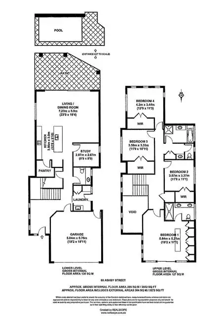 Floorplan of Homely house listing, 88 Ashby St, Fairfield QLD 4103