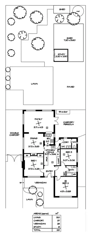 Floorplan of Homely house listing, 60 Barnes Ave, Magill SA 5072