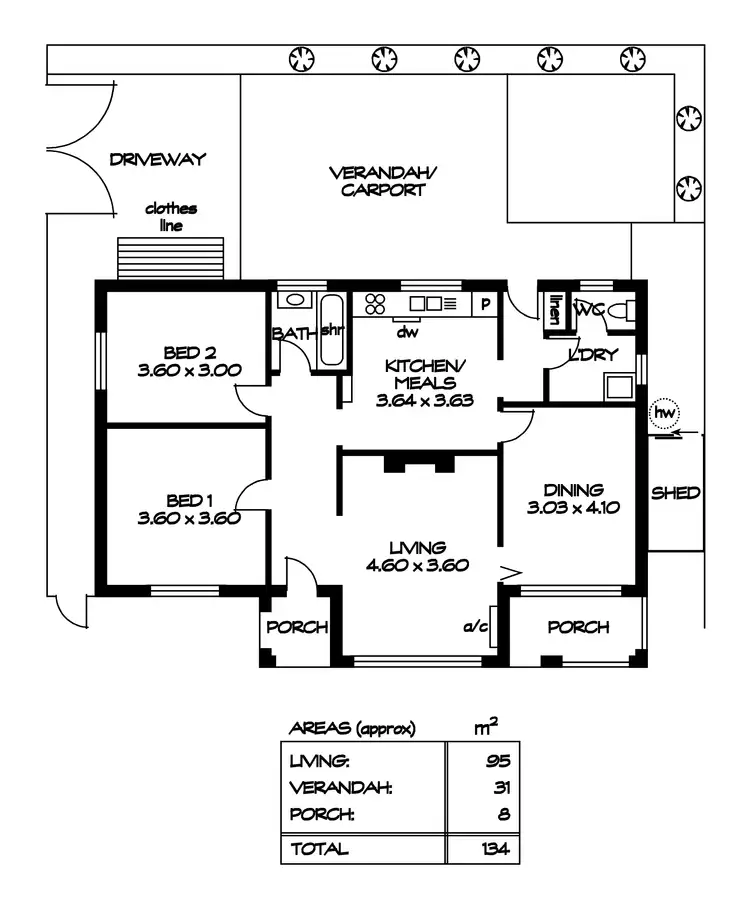 Floorplan of Homely house listing, 2 Princes Street, Prospect SA 5082