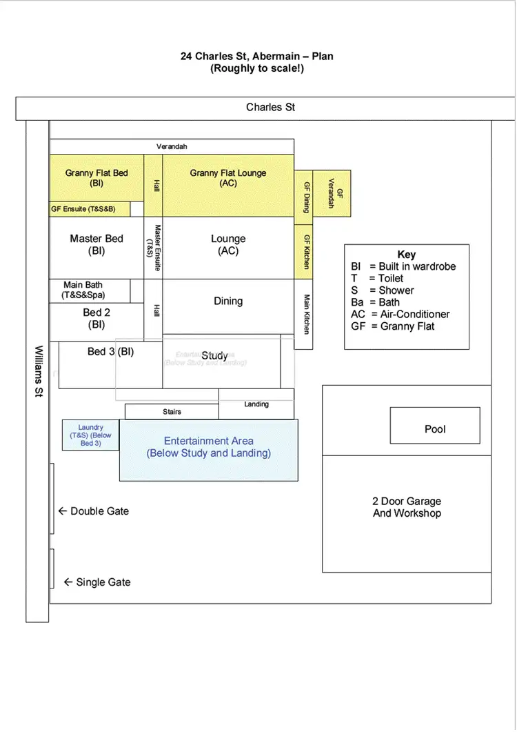 Floorplan of Homely house listing, 24 Charles Street, Abermain NSW 2326