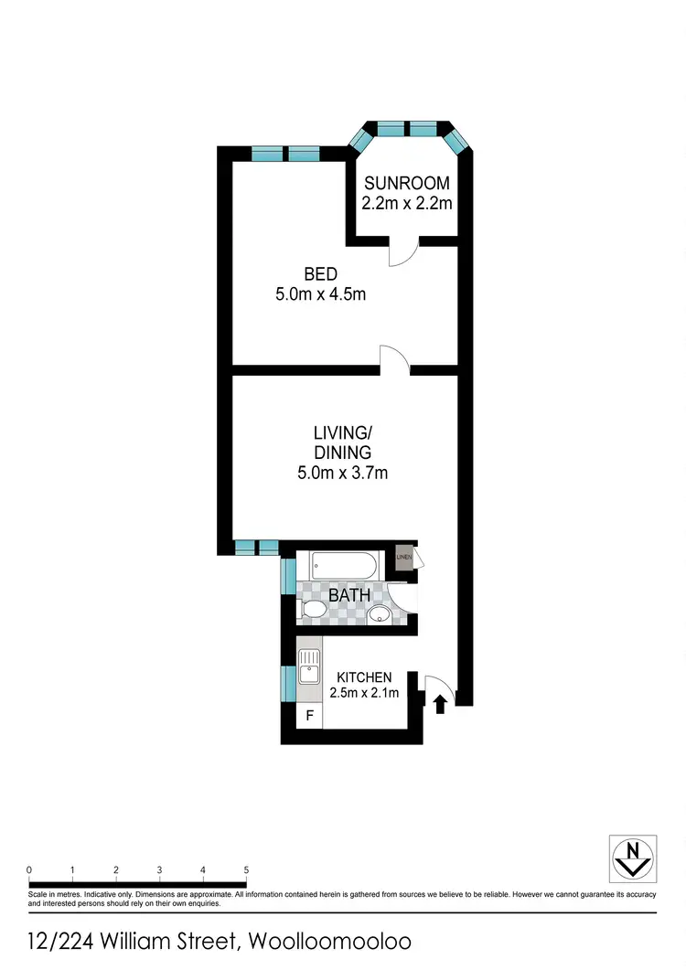 Floorplan of Homely apartment listing, 224-226 Williiam Street, Woolloomooloo NSW 2011