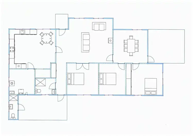 Floorplan of Homely rural property listing, 53 Reeves Road, Kentucky NSW 2354