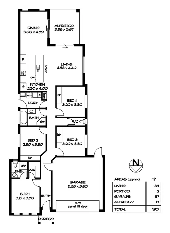 Floorplan of Homely house listing, 41A Queensborough Avenue, Hillcrest SA 5086