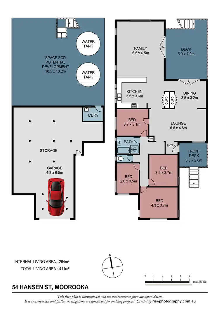 Floorplan of Homely house listing, 54 Hansen Street, Moorooka QLD 4105
