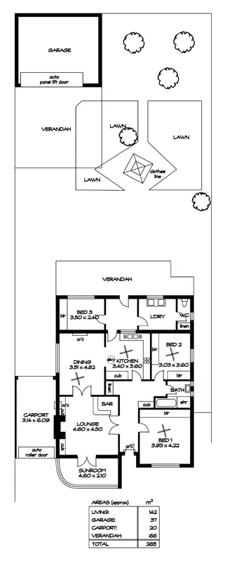 Floorplan of Homely house listing, 69 North Parade, Torrensville SA 5031