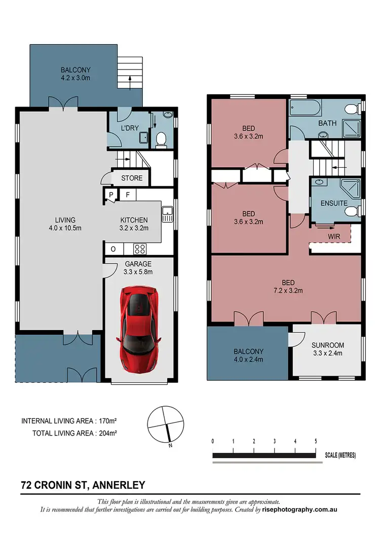 Floorplan of Homely house listing, 72 Cronin Street, Annerley QLD 4103