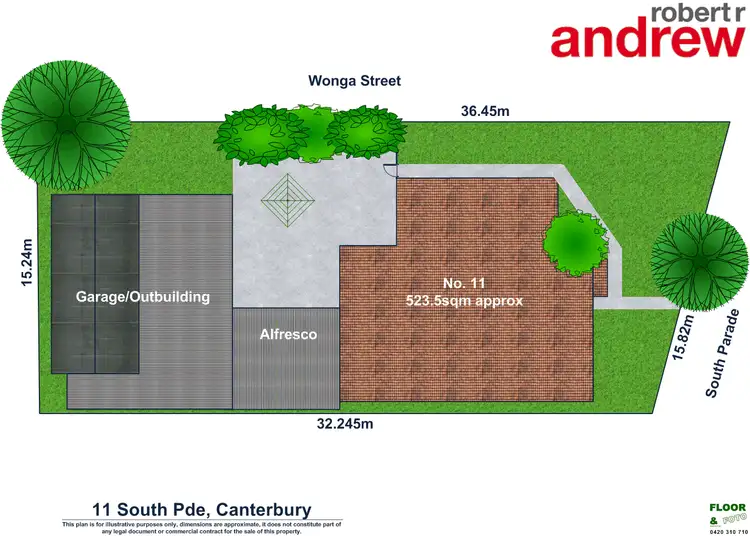 Floorplan of Homely house listing, 11 South Parade, Canterbury NSW 2193