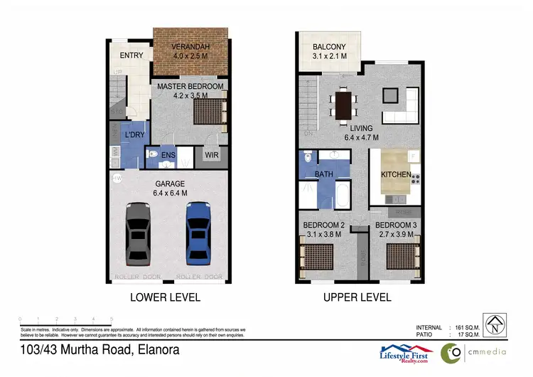 Floorplan of Homely townhouse listing, 103/43 Murtha Drive, Elanora QLD 4221