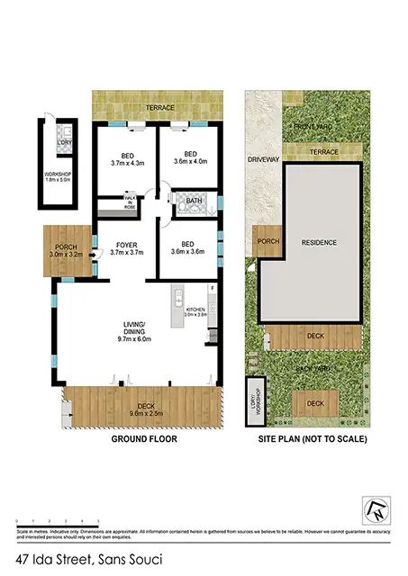 Floorplan of Homely house listing, 47 Ida Street, Sans Souci NSW 2219