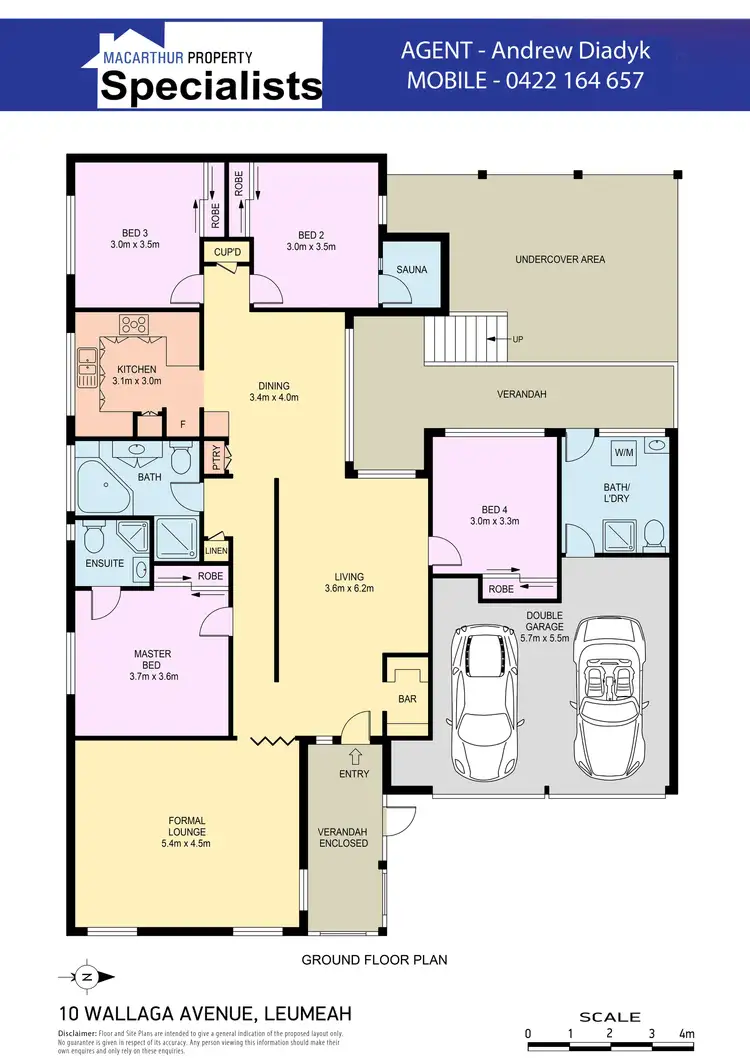 Floorplan of Homely house listing, 10 Wallaga Avenue, Leumeah NSW 2560