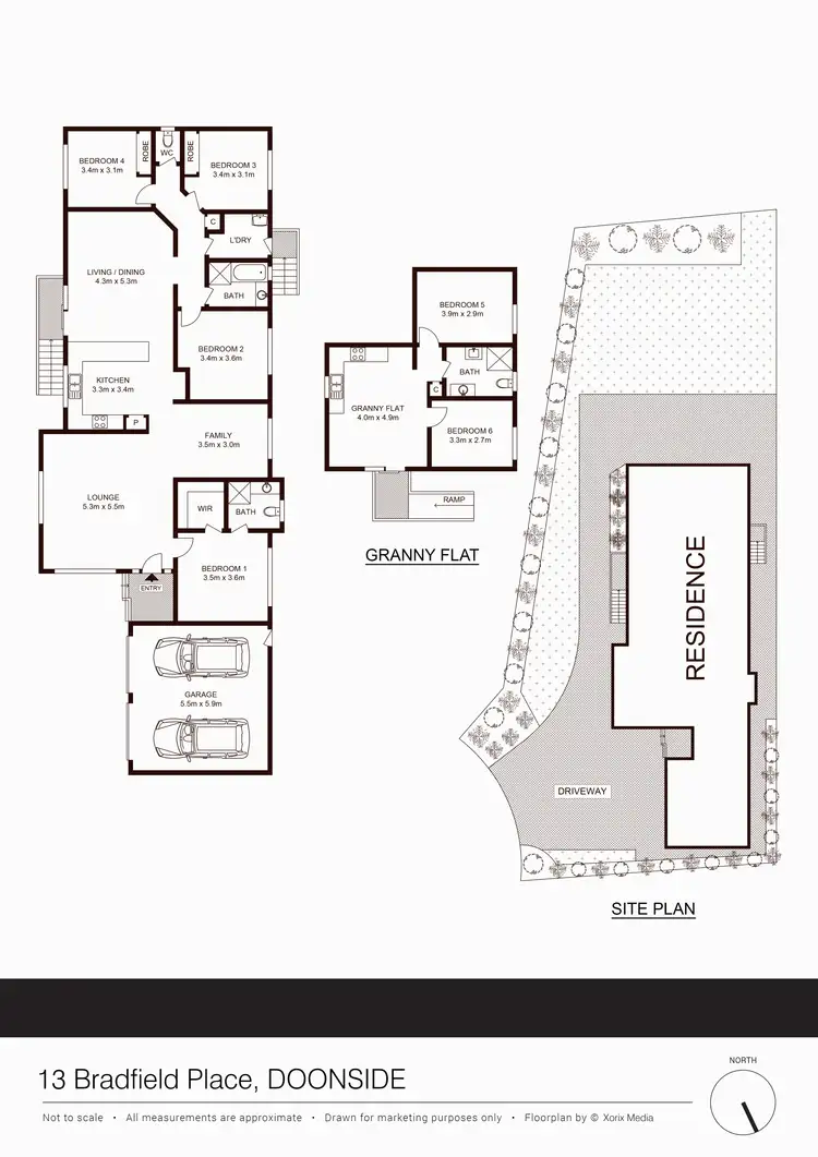 Floorplan of Homely house listing, 13 Bradfield Place, Doonside NSW 2767