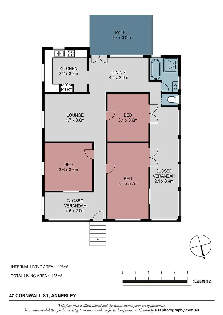 Floorplan of Homely house listing, 47 Cornwall Street, Annerley QLD 4103