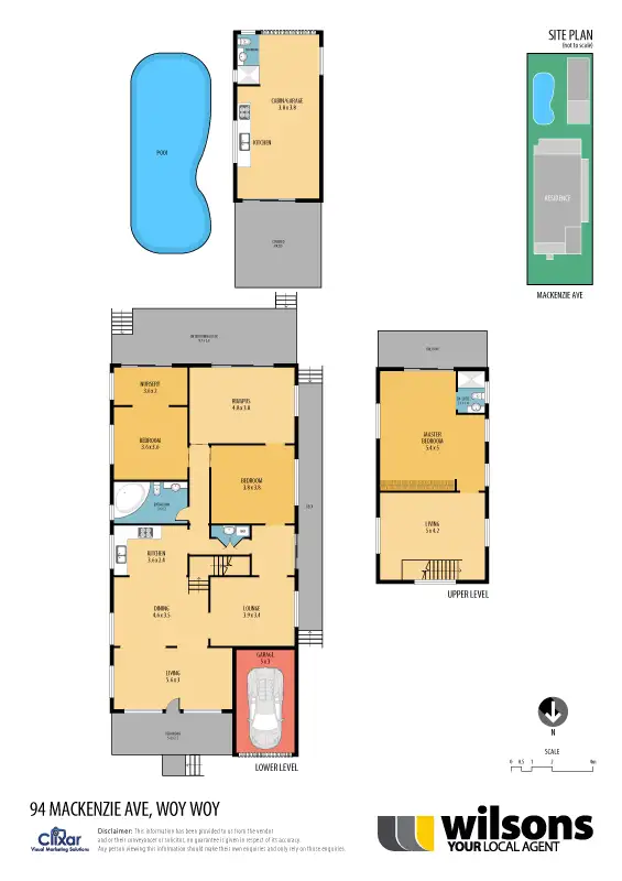 Floorplan of Homely house listing, 94 Mackenzie Ave, Woy Woy NSW 2256