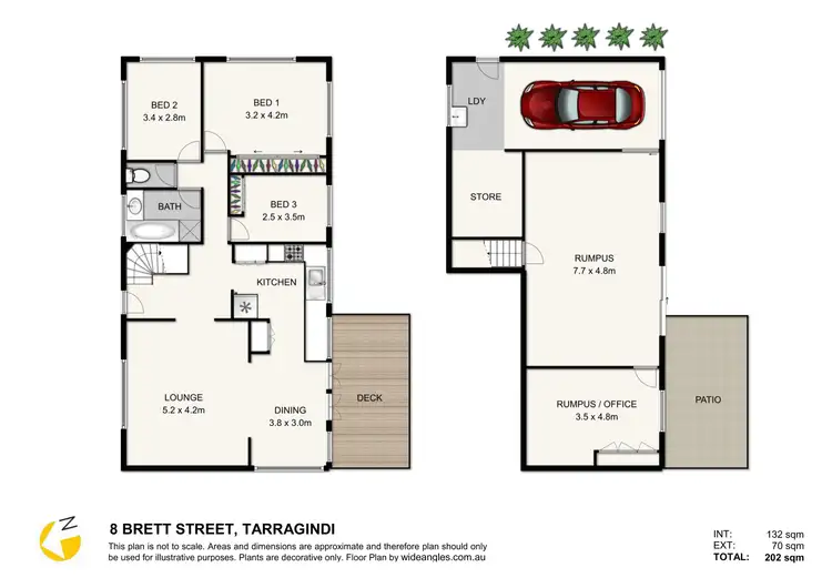 Floorplan of Homely house listing, 8 Brett St, Tarragindi QLD 4121