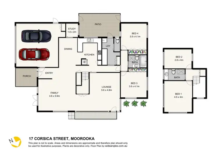 Floorplan of Homely house listing, 17 Corsica St, Moorooka QLD 4105