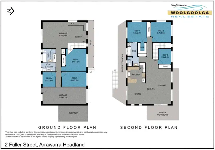 Floorplan of Homely house listing, 2 Fuller Street, Arrawarra Headland NSW 2456