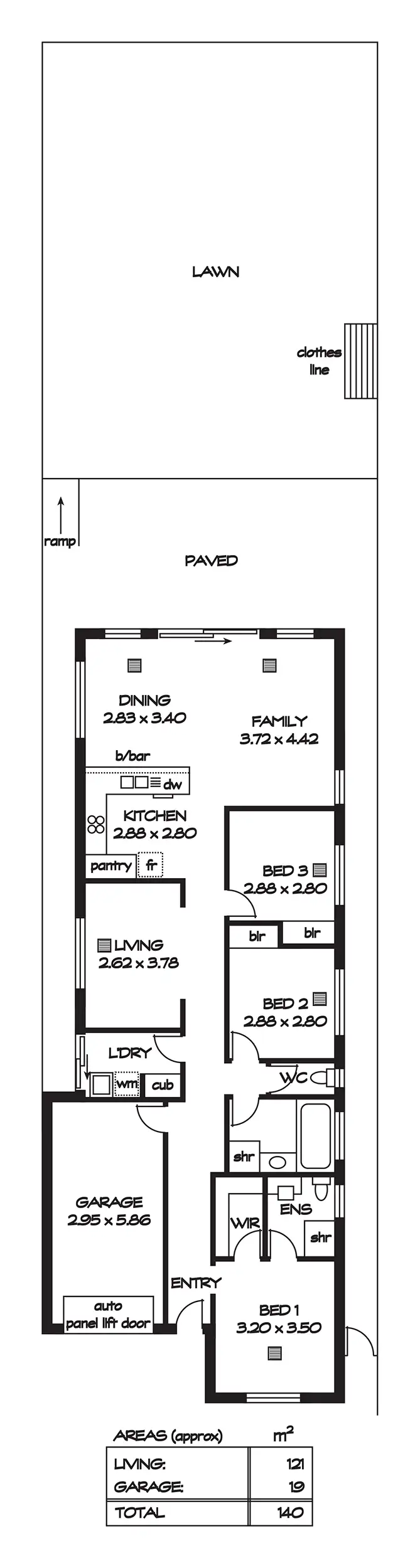 Floorplan of Homely house listing, 20B Eddy Street, Enfield SA 5085