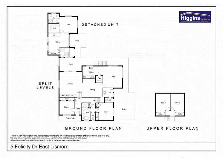 Floorplan of Homely house listing, 5 Felicity Drive, East Lismore NSW 2480